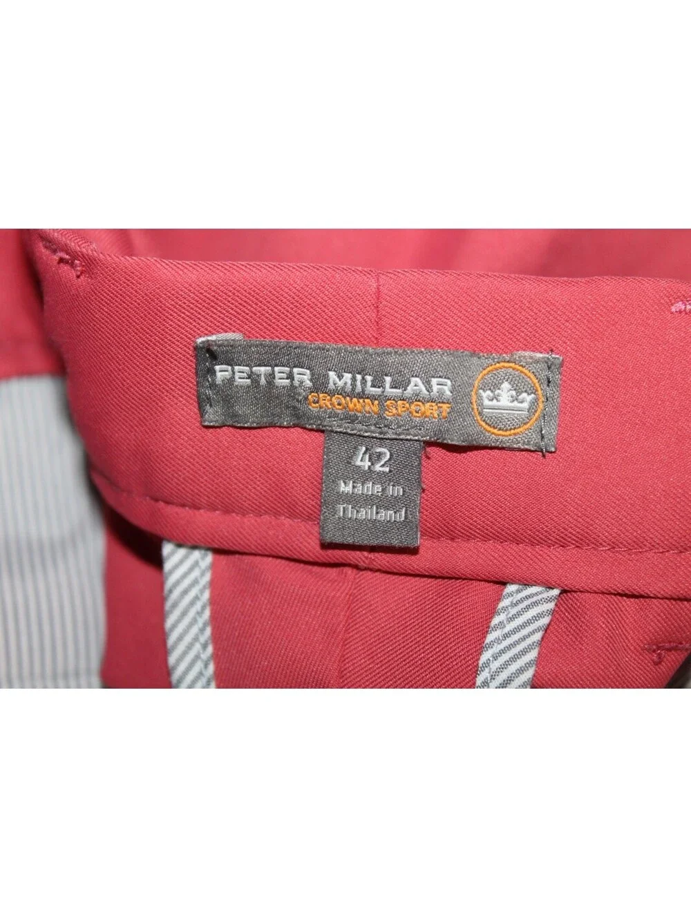 Peter Millar Salem Performance Classic Fit Golf Shorts Men Size 42 x 8